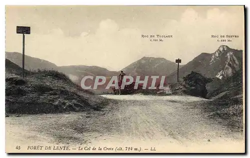 Cartes postales Foret de Lente le Col de la Croix