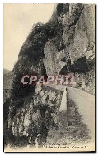 Cartes postales Foret de Lente route de Combe Laval entree du Tunnel des Moines