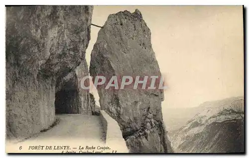 Ansichtskarte AK Foret de Lente la Roche Coupee a droite Combe Laval