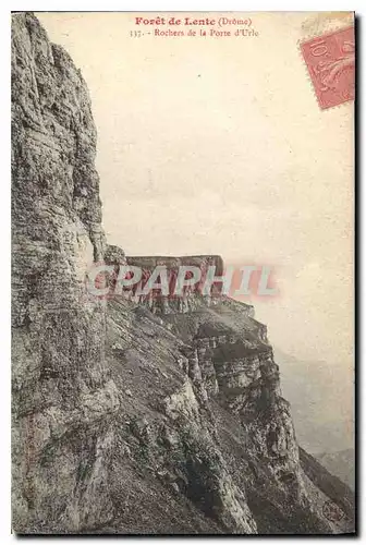 Cartes postales Foret de Lente Drome Rochers de la Porte d'Urle