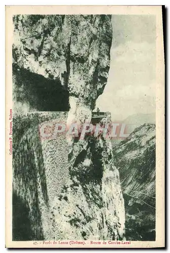 Cartes postales Foret de Lente Drome Route de Combe Laval