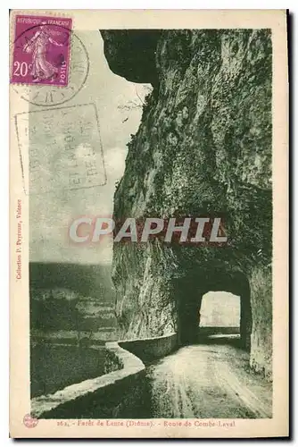 Cartes postales Foret de Lente Drome Route de Combe Laval