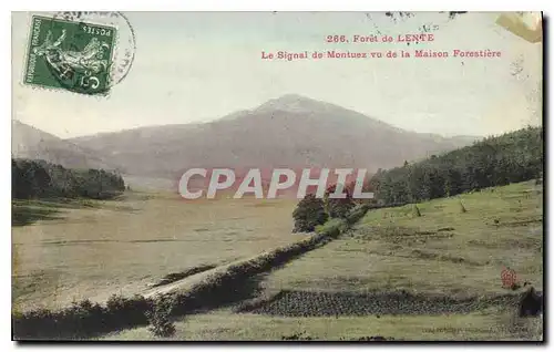 Cartes postales Foret de Lente le Signal de Montuez vu de la Maison Forestiere