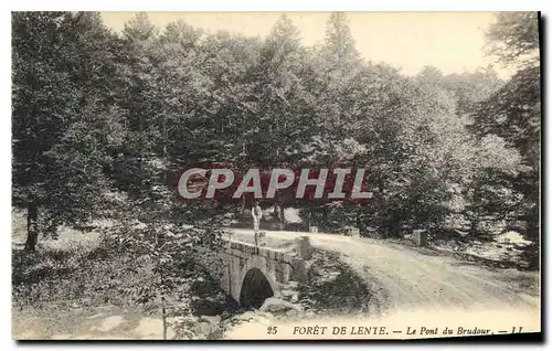 Ansichtskarte AK Foret de Lente le Pont du Brudour