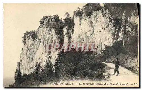 Cartes postales Foret de Lente les Rochers de Pionnier et la Route de Bouvante