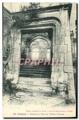 Cartes postales Grignan Porte de la Tour du Veilleur d'Armes
