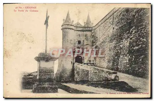 Cartes postales Grignan la Porte du Chateau