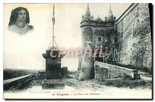 Cartes postales Grignan la Porte du chateau