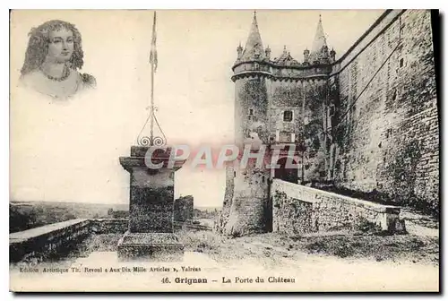 Cartes postales Grignan la Porte du Chateau