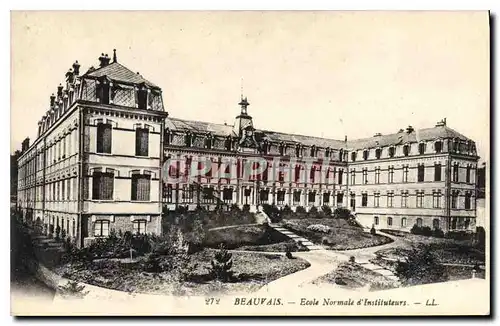 Cartes postales Beauvais Ecole Normale d'Instituteurs