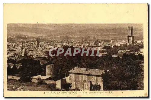 Ansichtskarte AK Aix en Provence Vue panoramique