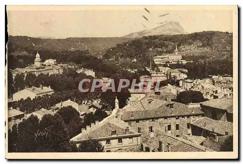 Ansichtskarte AK Douce France Aix en Provence B du R Vue generale