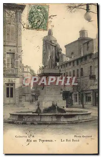 Cartes postales Aix en Provence Le Roi Rene