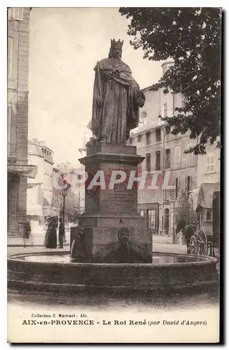 Cartes postales Aix en Provence Le Roi Rene