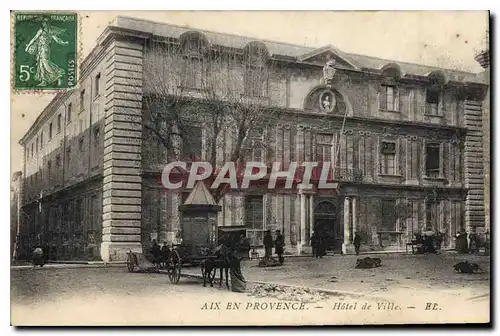 Cartes postales Aix en Provence Hotel de Ville