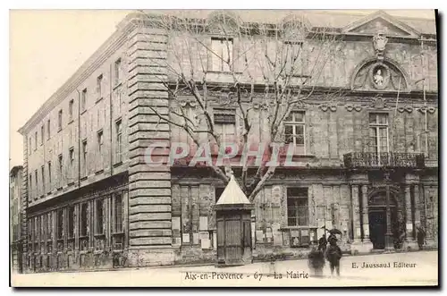 Cartes postales Aix en Provence La Mairie