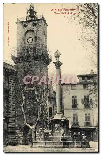 Cartes postales Aix en Provence Tour de l'Horloge