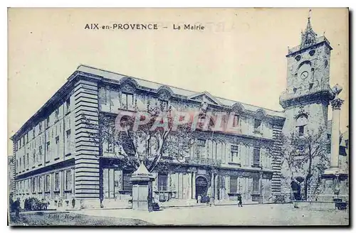 Cartes postales Aix en Provence La Mairie