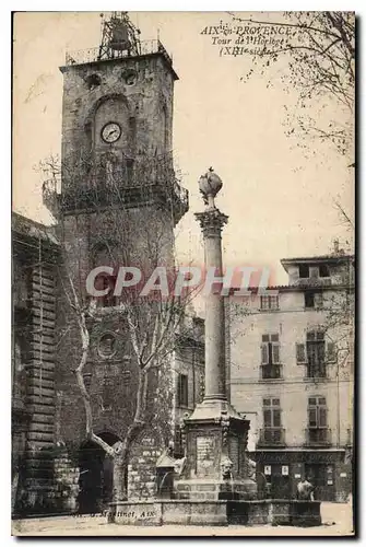 Cartes postales Aix en Provence Tour de l'Horloge