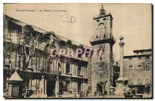 Cartes postales Aix en Provence La Mairie