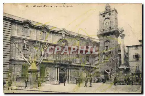 Cartes postales Aix en Provence La Mairie