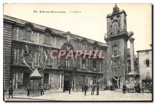 Cartes postales Aix en Provence La Mairie