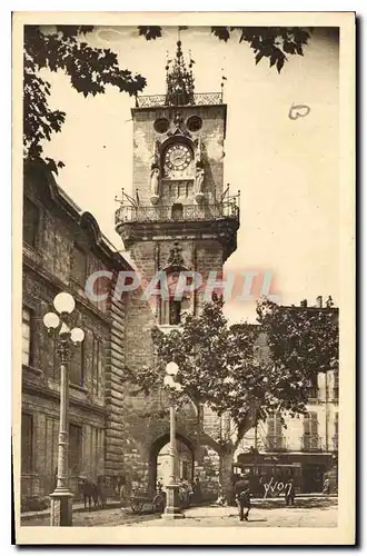 Ansichtskarte AK La Douce France Aix en Provence B du R Tour de l'Horloge