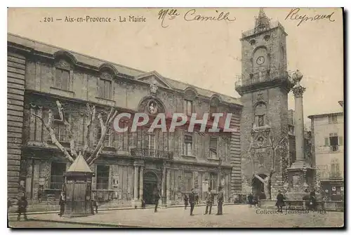 Cartes postales Aix en Provence La Mairie