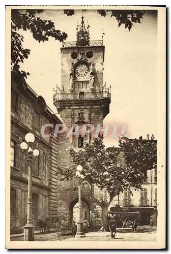 Ansichtskarte AK La Douce France Aix en Provence B du R Tour de l'Horloge