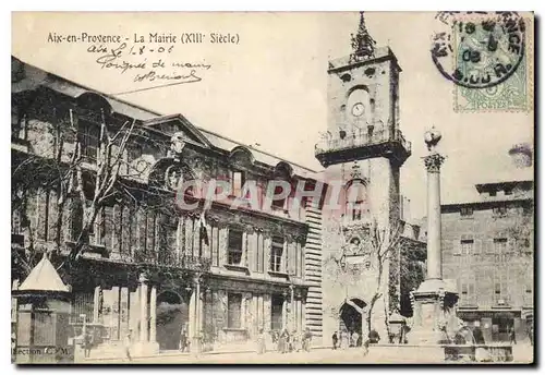 Cartes postales Aix en Provence La Mairie