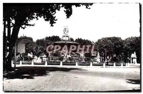 Cartes postales Aix en Provence Fontaine de la Rotonde