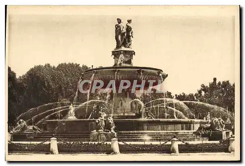 Ansichtskarte AK La Douce France Aix en Provence B du R La Grande Fontaine