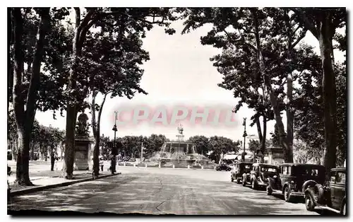 Cartes postales La Cite du Roy Rene Aix en Provence Cours Mirabeau et Grand Fontaine