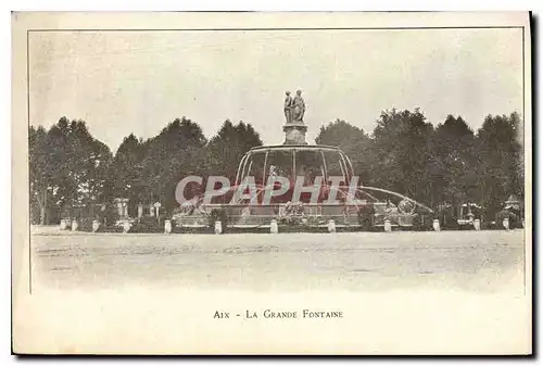 Cartes postales Aix La Grande Fontaine