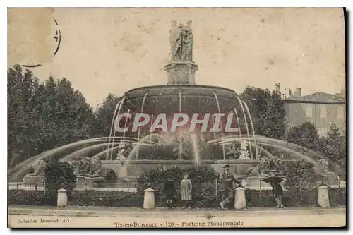 Cartes postales Aix en Provence Fontaine Monumentale