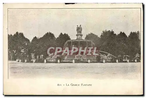 Cartes postales Aix La Grande Fontaine