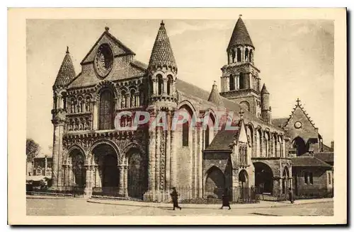 Ansichtskarte AK Le Poitou Pittoresque Poitiers Vienne Eglise Notre Dame la Grande Facade Ouest et Sud