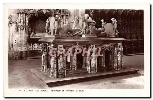 Cartes postales Eglise de Brou Tombeau de Philibert le Beau