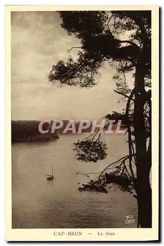 Cartes postales Cap Brun le Soir