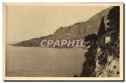 Cartes postales Monaco L'Anse du Canton Vue des jardins de monaco