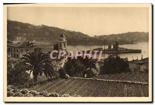 Ansichtskarte AK La Douce France Cote d'Azur Villefranche L'Escadre en rade Bateau