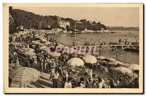 Cartes postales Cote d'Azur Artistique Juan les Pins A M La Plage