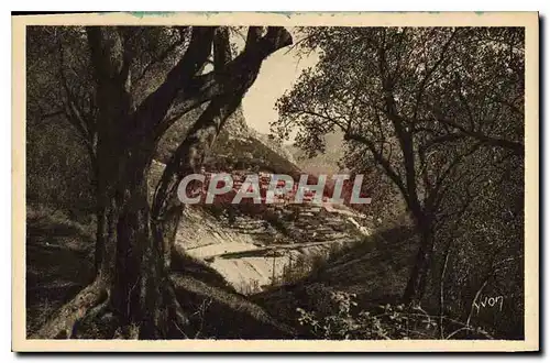 Ansichtskarte AK La Douce France Cote d'Azur Environs de Nice Route de Nice a Sorpel Le Village de Touet Escarenn