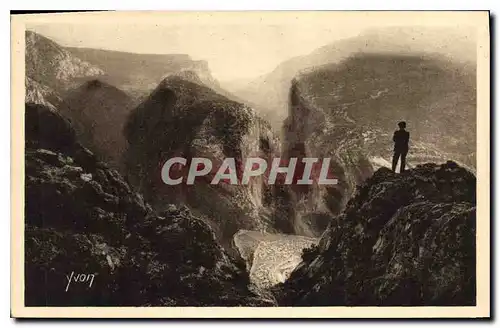 Ansichtskarte AK La Douce France Paysages et Pierres de Provence Le Point Sublime des Gorges du Verdon