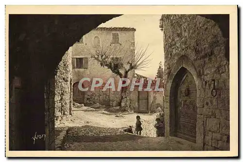 Ansichtskarte AK La Douce France Cote d'Azur Eze AM Un Coin du Vieux Villlage