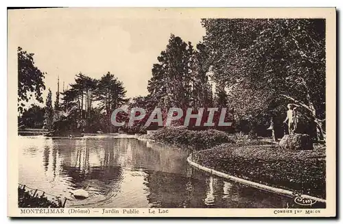 Cartes postales Montelimar Drome Jardin Public Le Lac