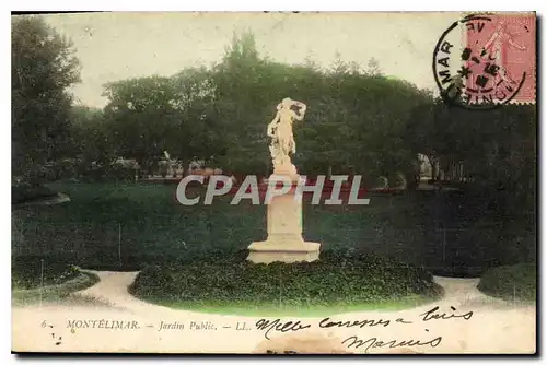 Cartes postales Montelimar Jardin Public