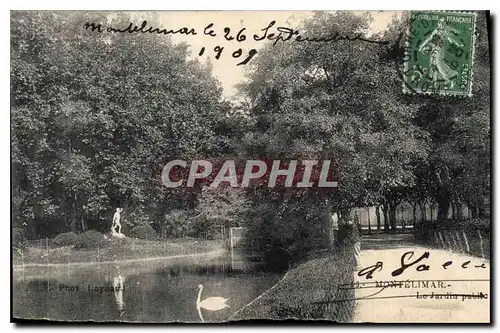 Cartes postales Montelimar Le Jardin Public