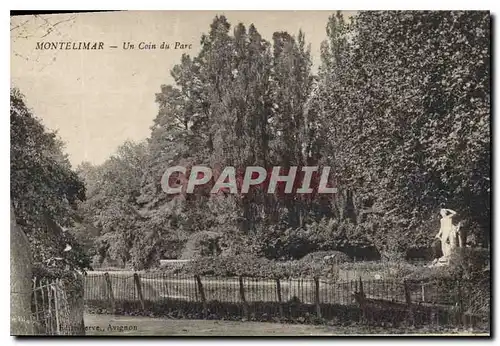 Cartes postales Montelimar Un Coin du Parc
