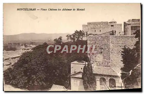 Ansichtskarte AK Montelimar Vieux Chateau des Adhemar de Monteil